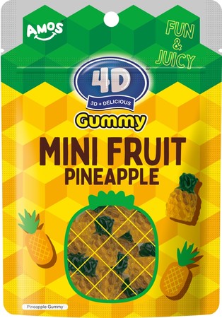 4Dフルーツグミ パイナップル
