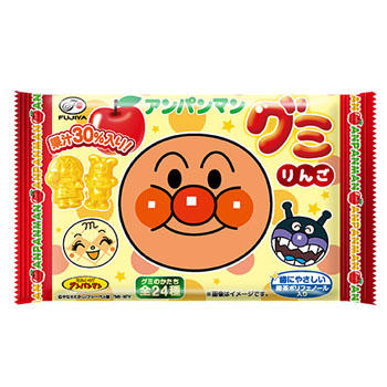 ６粒アンパンマングミ（りんご）
