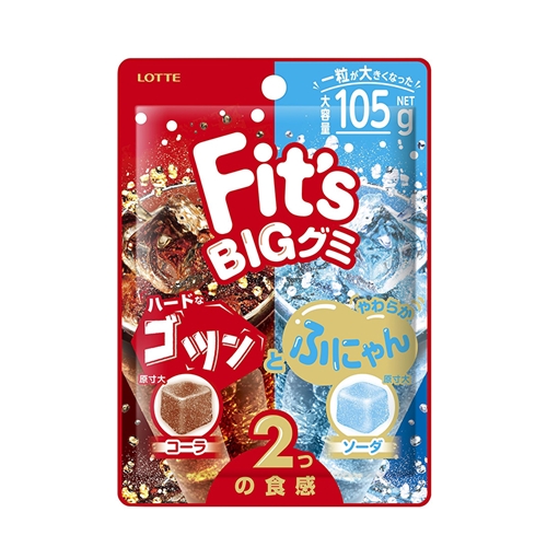 Ｆｉｔ’ｓ ＢＩＧグミ＜コーラ＆ソーダ＞