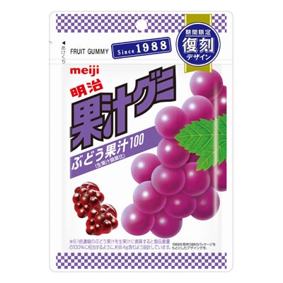 果汁グミぶどう復刻版 51g